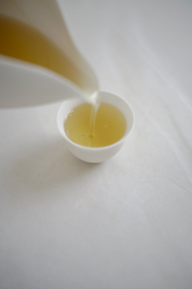 桜葉発酵と黒文字焙じ茶